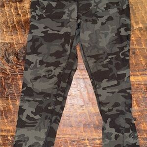 Lululemon Athletica Align Green Camo Leggings